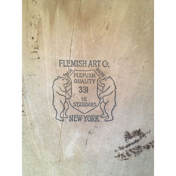 Antique Wood Burned Carving - Picture 6 of 10